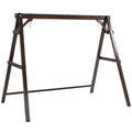 3-Person Porch Swing Frame | Solid Pine Wood A-Frame Stand