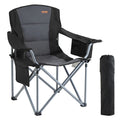Heavy Duty Outdoor Folding Camping Chair - 350lbs Capacity - Portable